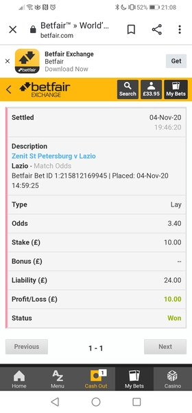 Matched betting help