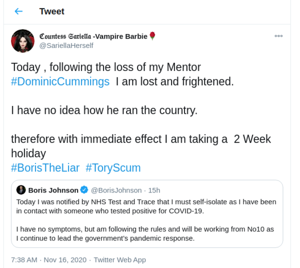 Westminstenders: Going, going, cummings