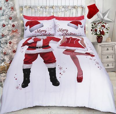 To think Christmas bedding is a waste.