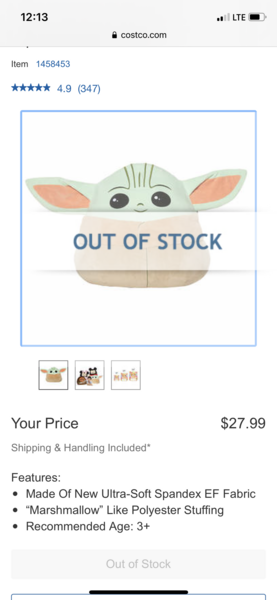 AIBU to want a Mandalorian "Child" soft toy for Christmas?