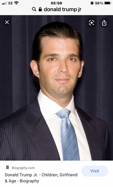 To think Donald Trump Jr is an attractive man?
