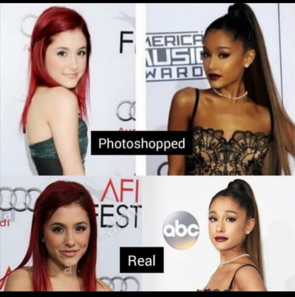To be shocked Ariana Grande is White