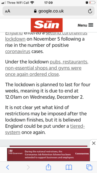 Exit lockdown? *stupid question alert!*
