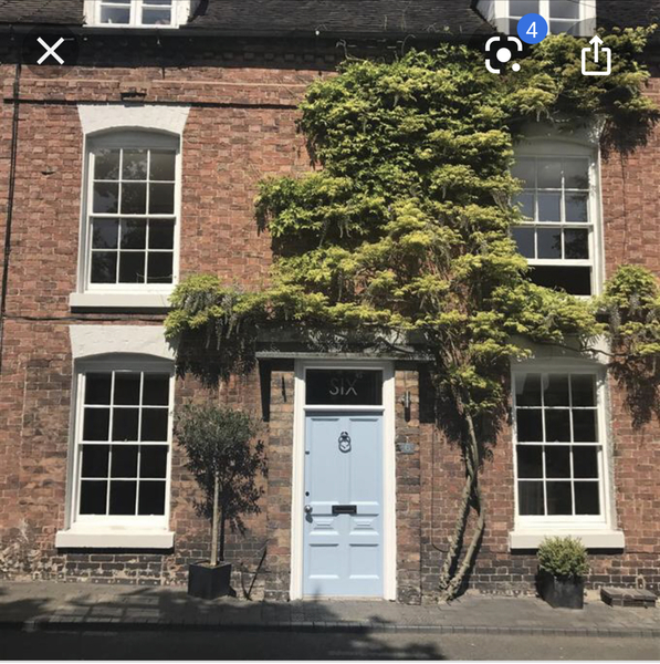 F&B Lulworth Blue for front door