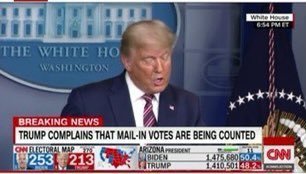 Trump thread #109 Election Part 3 and off he goes with a trumpety trump?