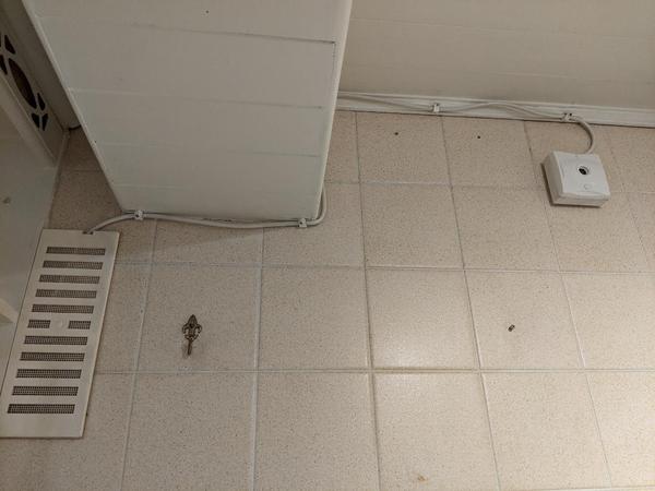 Why is this weird thing in my kitchen leaking?