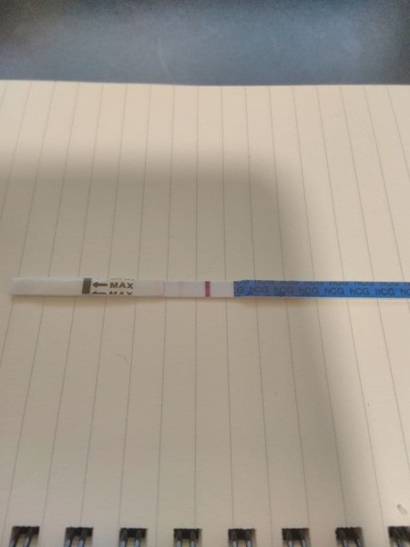 Test line not getting darker at 21 DPO