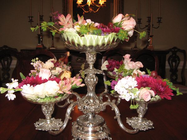 Do you keep your table set at all times.