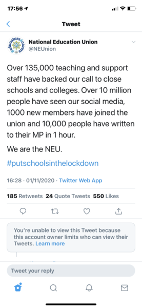 #closetheschools is trending