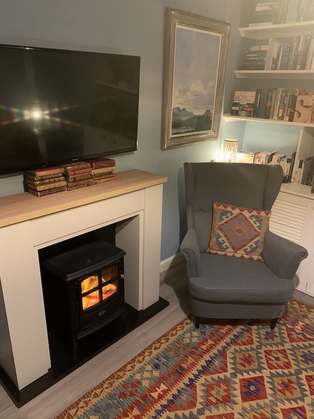 F&B Lulworth Blue for front door