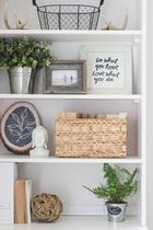 How can I make these shelves look better?