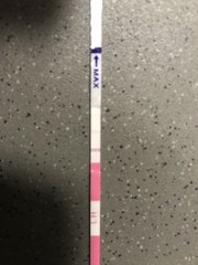 Positive OV test on period