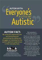 "We're all on the spectrum"