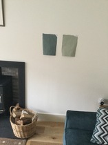 Paint colour for living room - choice of two - help