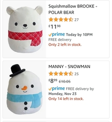 Squishmallows at Aldi