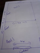 Does anyone fancy helping me plan en suite / wardrobe layout?
