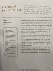 What do you serve with chicken casserole?