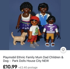 No ethnic minority playmobil families?