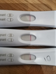 Vvvvvvv faint line or maybe no line ... 8dpo