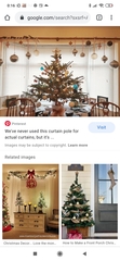 To hang a tree from my curtain pole?