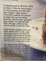 To ask what your favourite fail safe cake recipe is