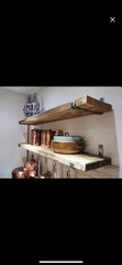 Please help me with my open plan kitchen shelves!