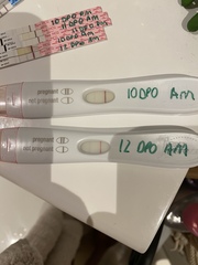 HCG on LH tests - help!