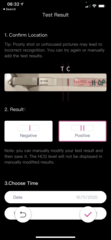 HCG on LH tests - help!