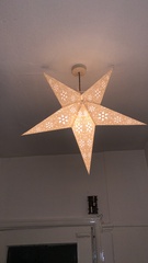 Not as Christmassy as I’d hoped star lights