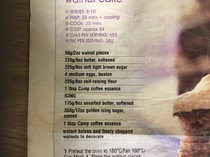 To ask what your favourite fail safe cake recipe is