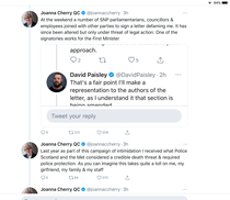 They're gunning for Joanna Cherry now...