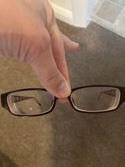DH, high prescription and new glasses that are too thick