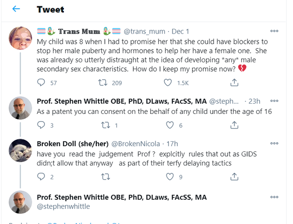 Whittle, the law professor, misinterprets the Bell ruling