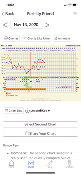Tracking your cycle and possible BFP using RHR - part 4