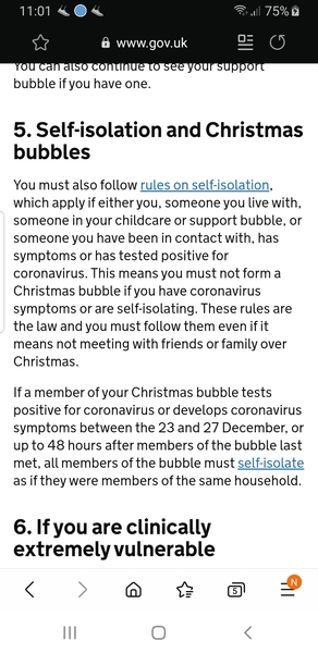 To think that many people don't realise the Christmas bubbles of 3 households have to be the same for each of the 3 households?