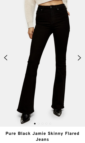 Are flared jeans coming back into fashion?