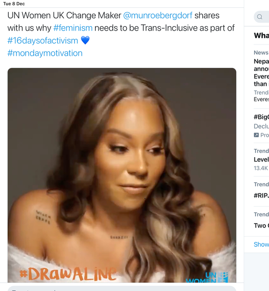 UN says feminism should be trans inclusive