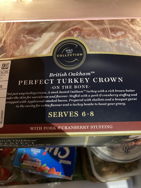 M&S Xmas turkey help!