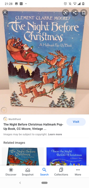 Christmas eve bell ring for santa