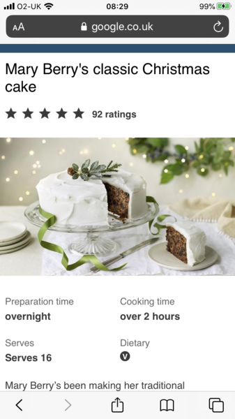 Christmas cake icing - no marzipan but want snowy effect