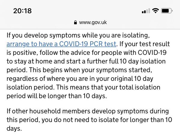 Do I have to still isolate?