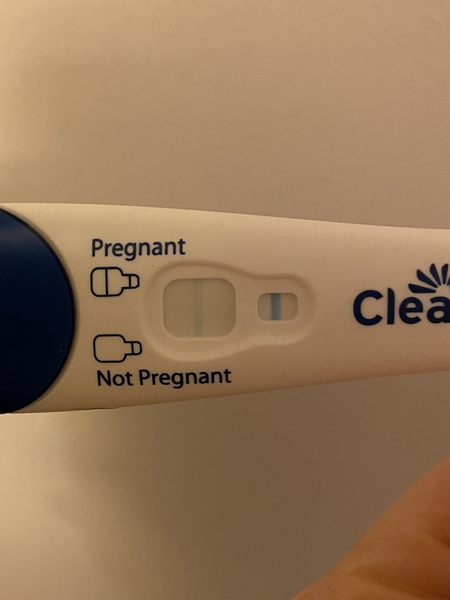 Thin faint positive line? or false positive?