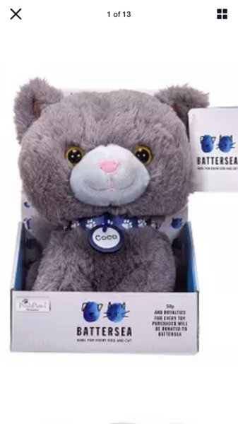 Realistic cat soft toy?