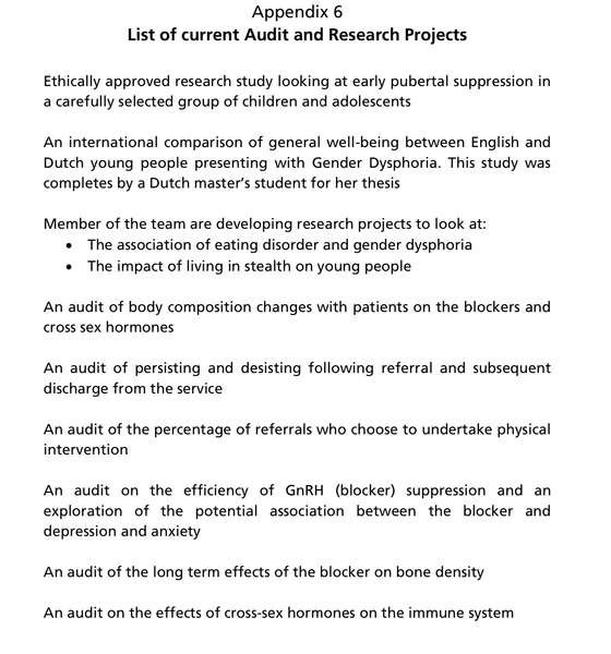 Tavistock puberty blocker study published