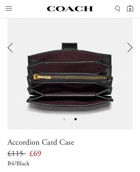 How big a purse if you don’t use cash?