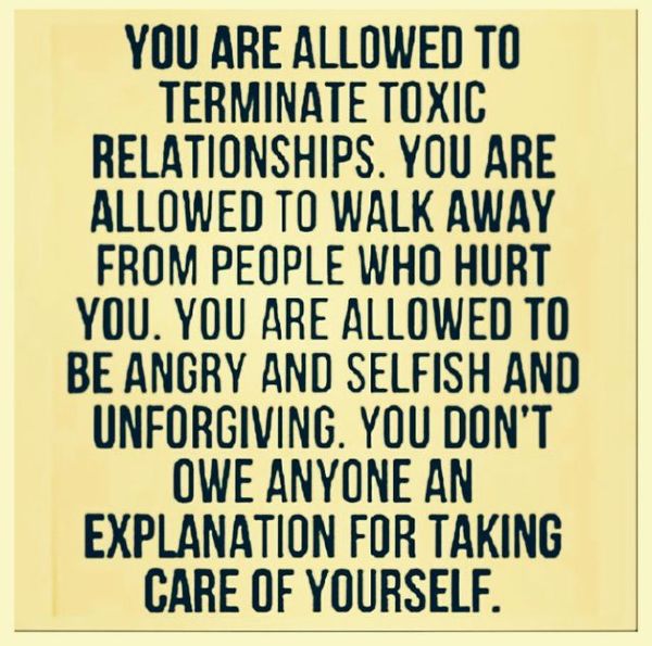 Narcissism versus going Non Contact.