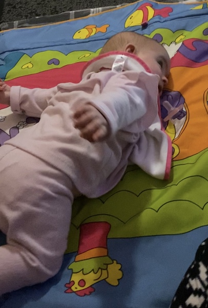 7.5 month old - tummy time