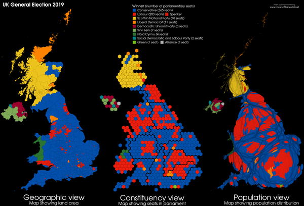 The north/south divide still alive and well