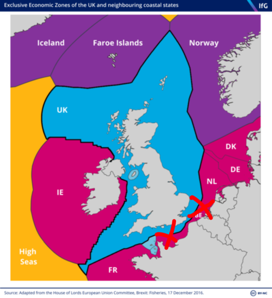 to think we should deploy the entire fleet to deter those pesky French fishing boats?