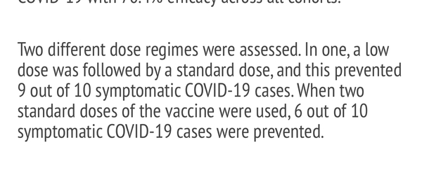Oxford vaccine - when?